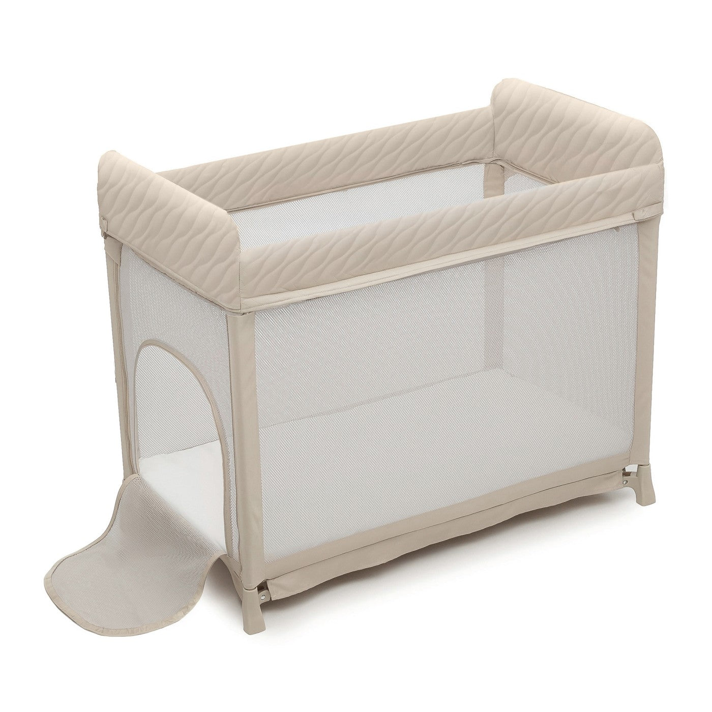 Patut de calatorie Kinderkraft moon dream, beige - Publisol.ro