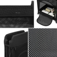 Patut de calatorie Kinderkraft moon dream, black - Publisol.ro