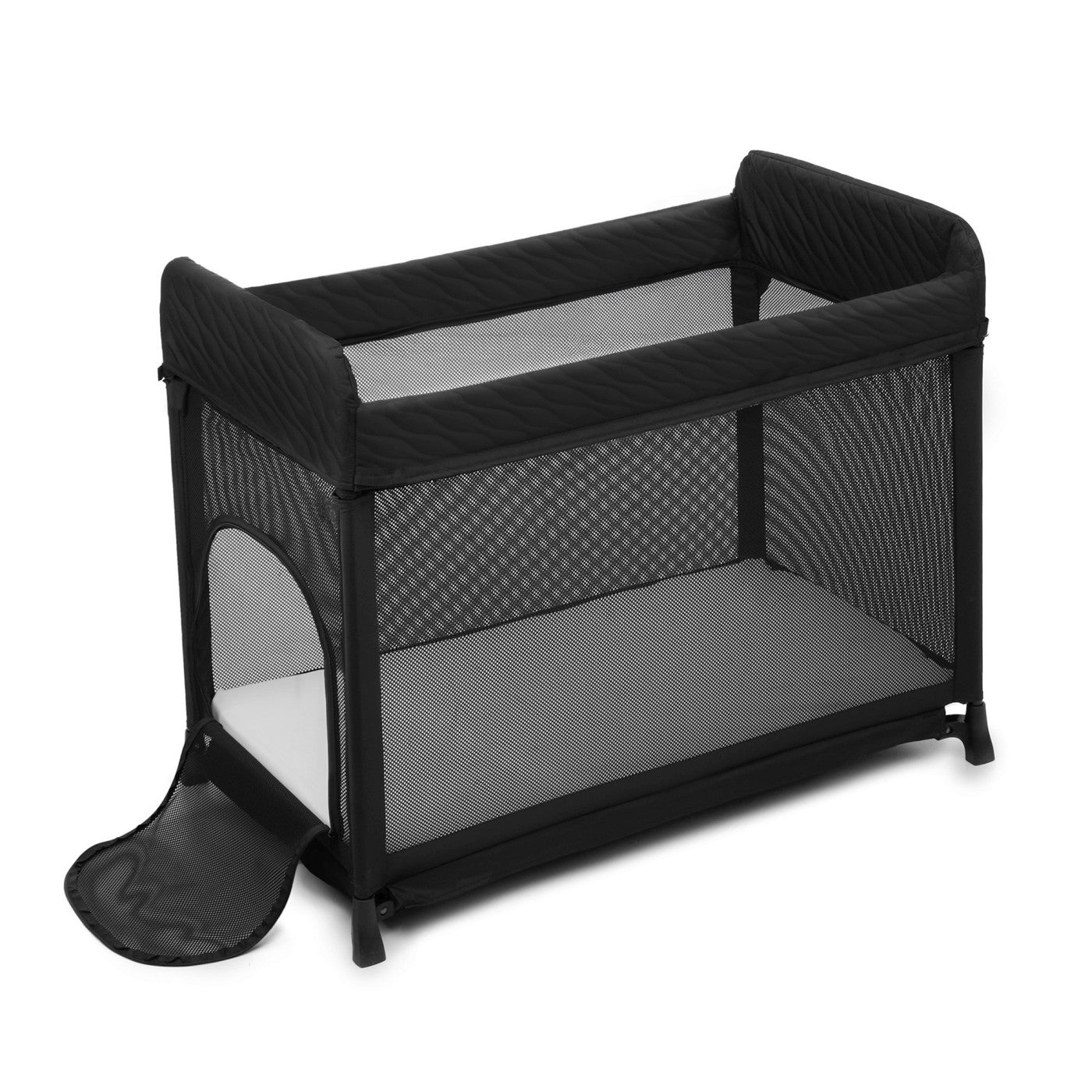Patut de calatorie Kinderkraft moon dream, black - Publisol.ro