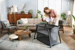 Patut de calatorie Kinderkraft sofi plus, 4 in 1, grey - Publisol.ro