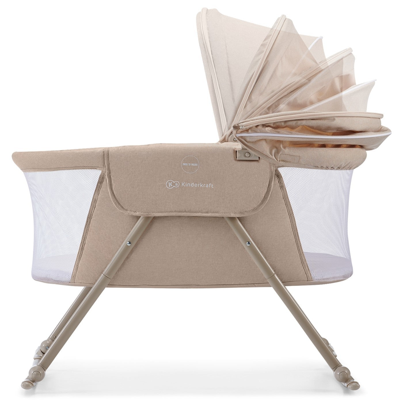 Patut Kinderkraft lovi, 3 in 1, beige - Publisol.ro
