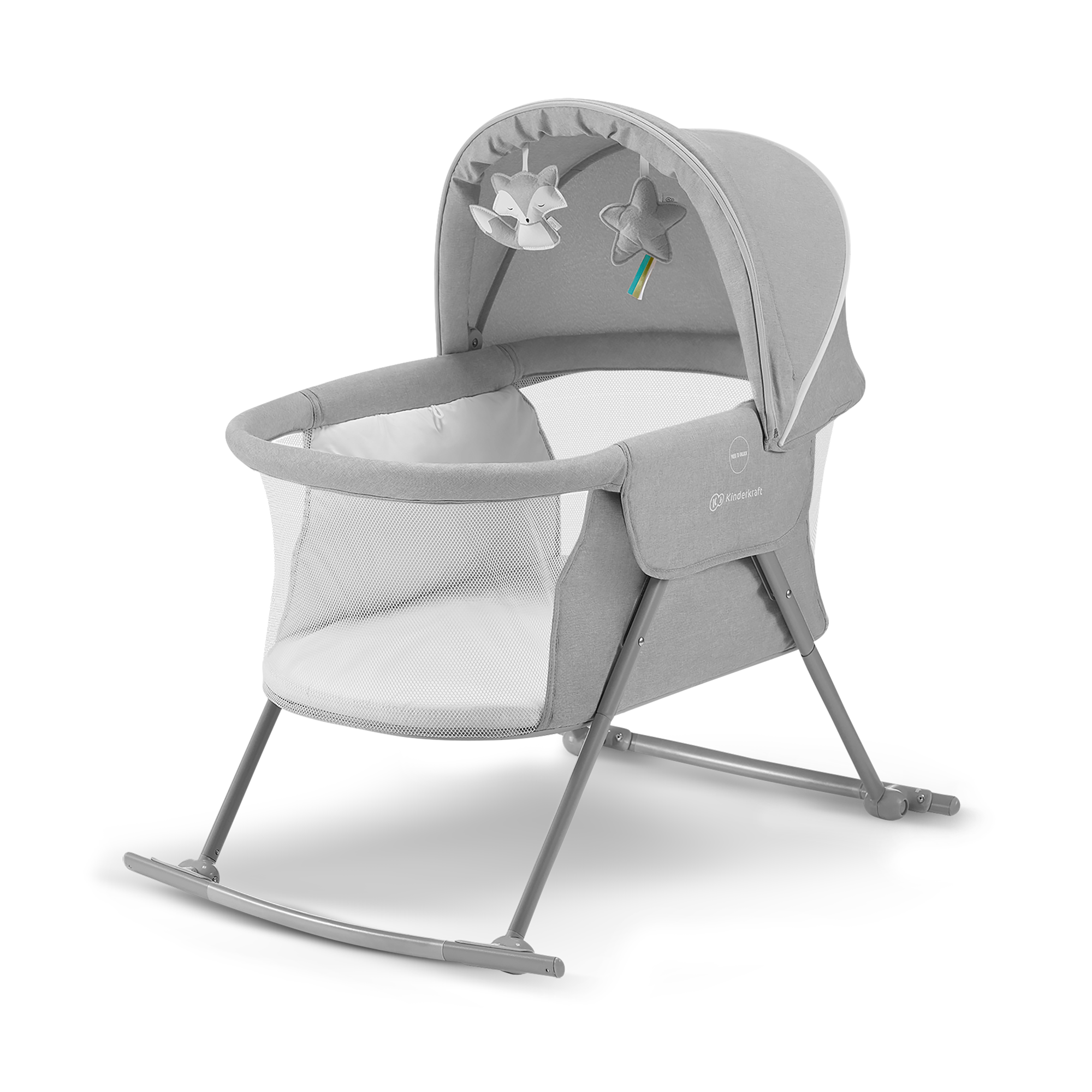 Patut Kinderkraft lovi, 3 in 1, grey - Publisol.ro