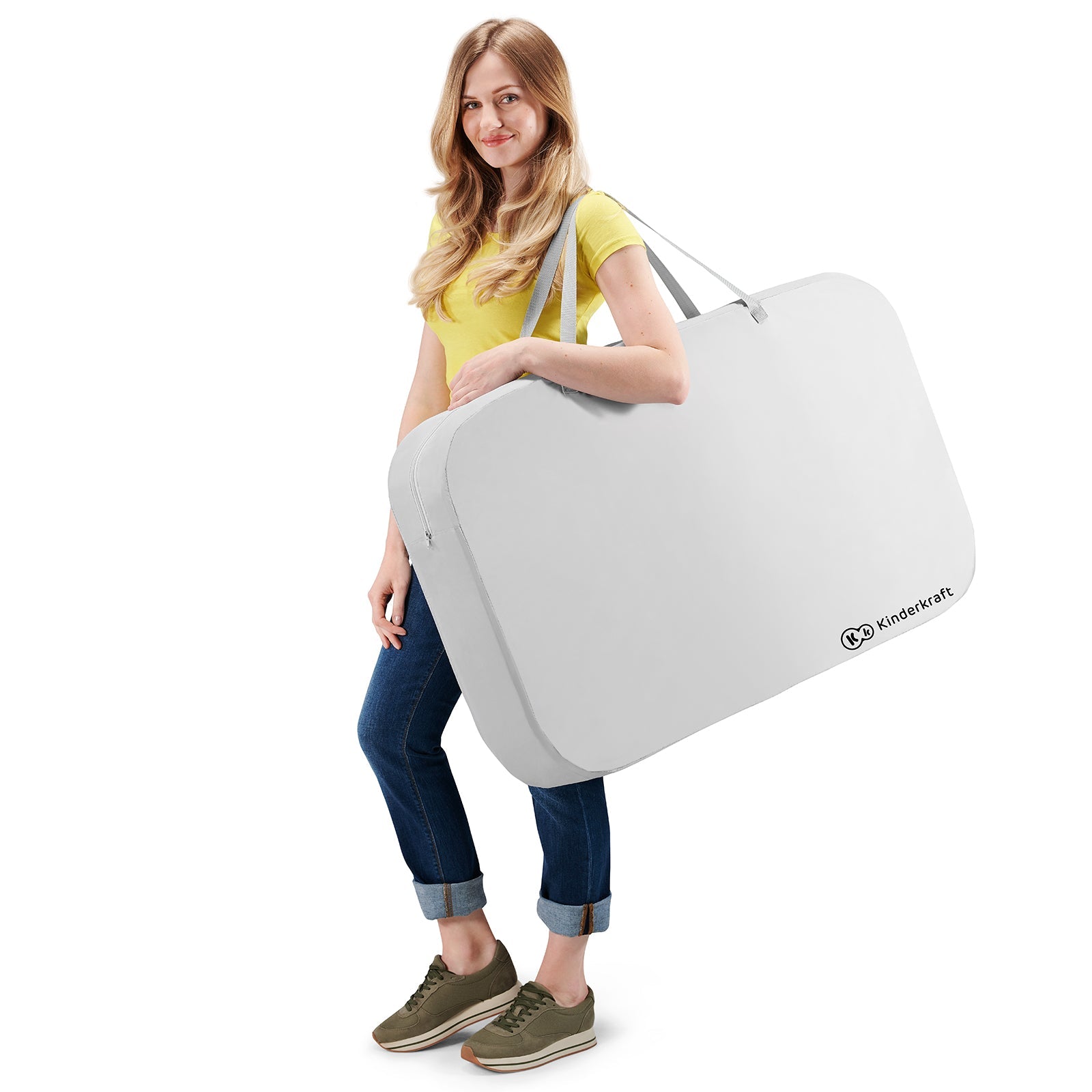 Patut travel Kinderkraft sofi, 4 in 1, grey - Publisol.ro