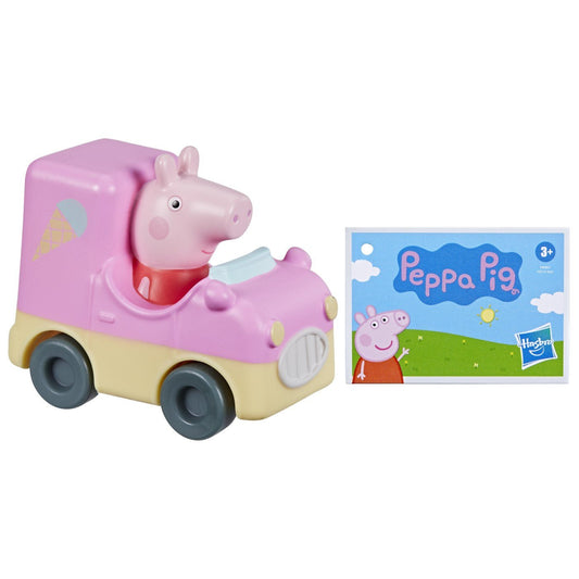 Peppa pig masinuta buggy de inghetata si figurina peppa, Hasbro - Publisol.ro