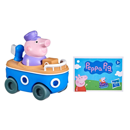 Peppa pig masinuta buggy si figurina bunicul pig, Hasbro - Publisol.ro