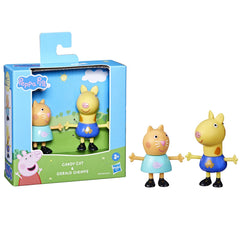 Peppa pig prieteni buni set 2 figurine pisica candy si girafa gerald - Publisol.ro