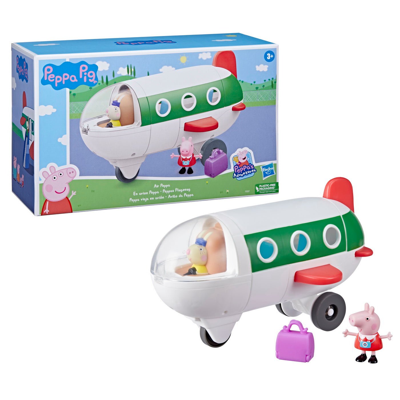 Peppa pig set mergem cu avionul - Publisol.ro