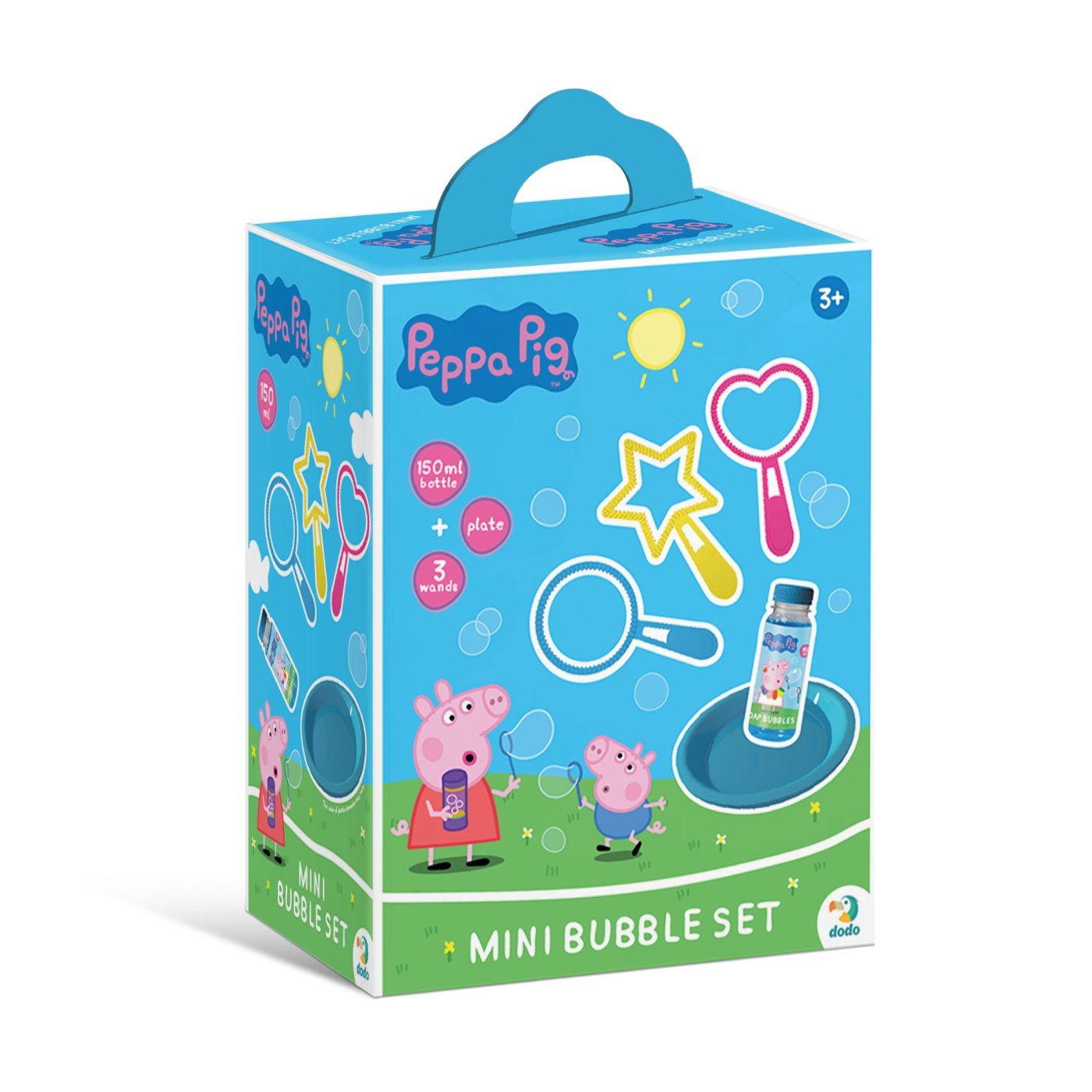 Peppa pig set mini de baloane de sapun 150 ml - Publisol.ro