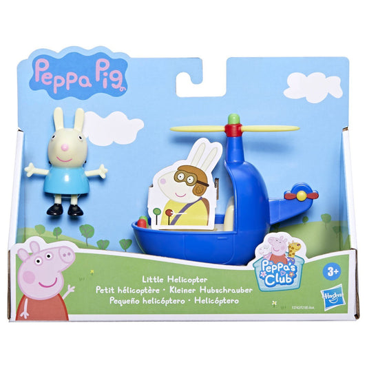 Peppa pig vehicul cu figurina micul elicopter, Hasbro - Publisol.ro