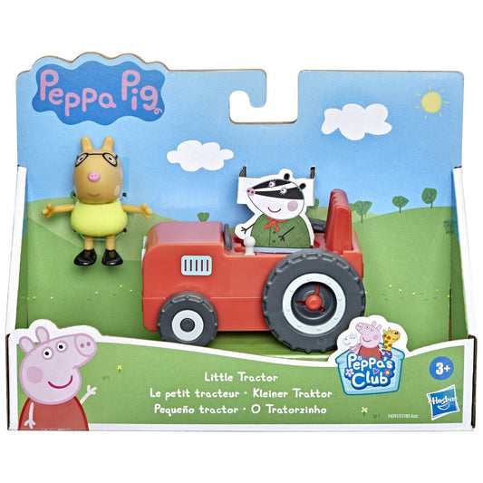 Peppa pig vehicul cu figurina micul tractor, Hasbro - Publisol.ro
