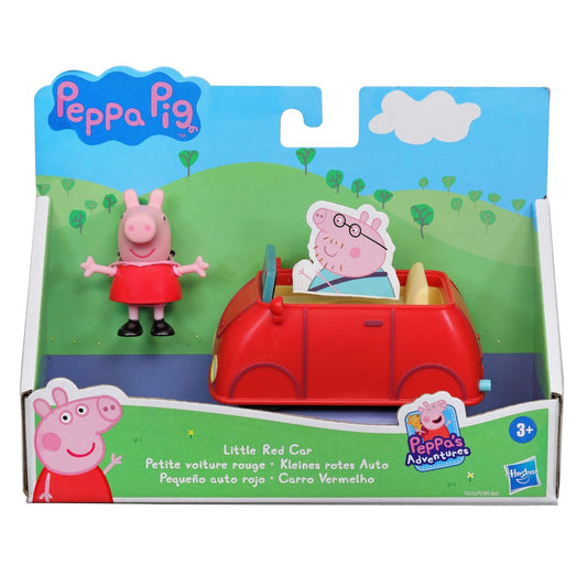 Peppa pig vehicul cu figurina micuta masina rosie, Hasbro - Publisol.ro