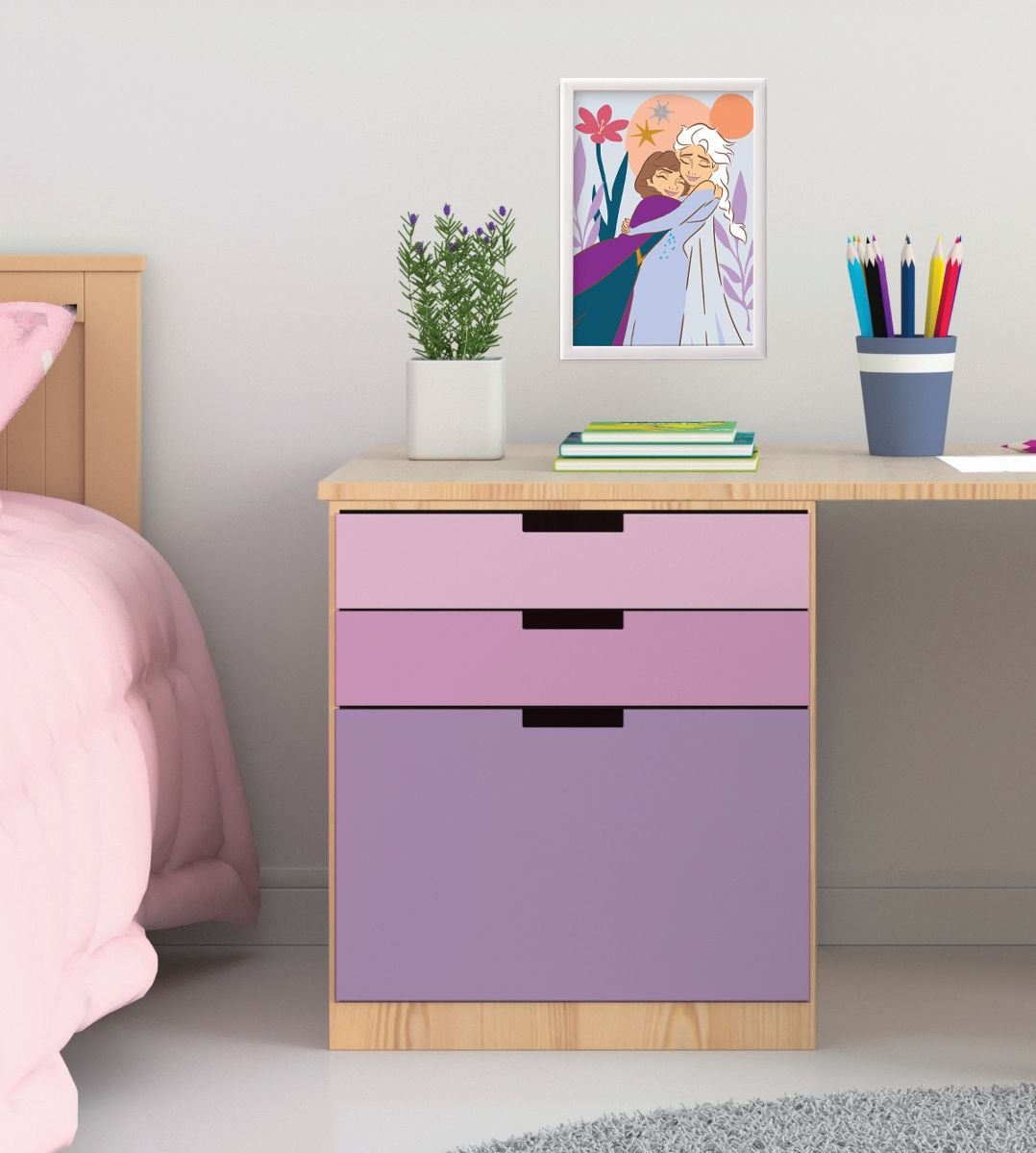 Picteaza si inrameaza Disney Frozen - Publisol.ro