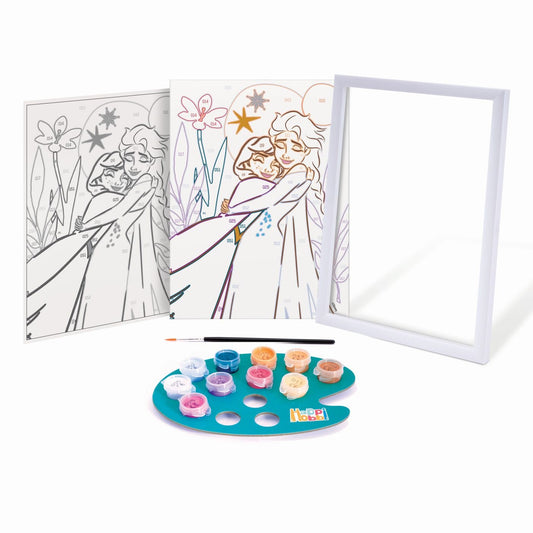 Picteaza si inrameaza Disney Frozen - Publisol.ro