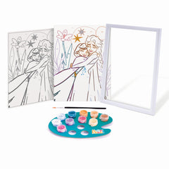 Picteaza si inrameaza Disney Frozen - Publisol.ro