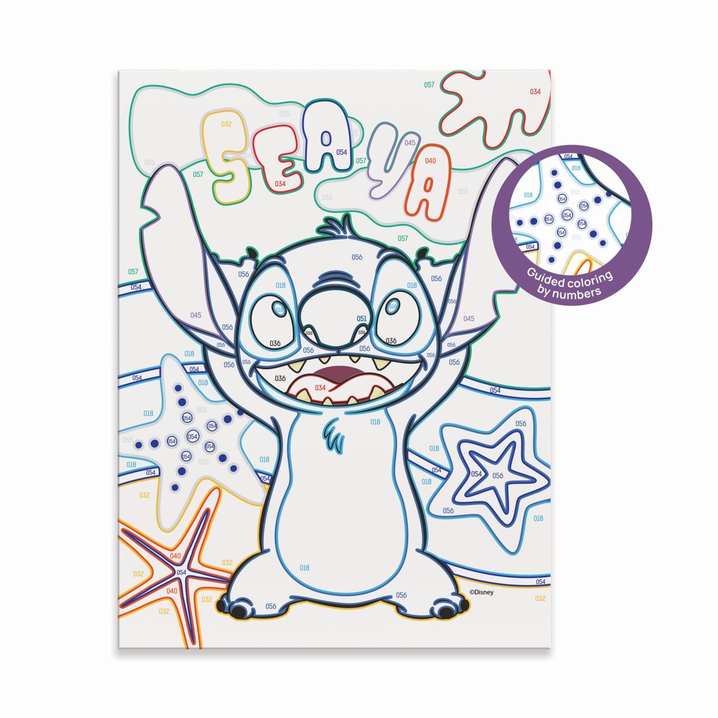 Picteaza si inrameaza Disney Stitch - Publisol.ro