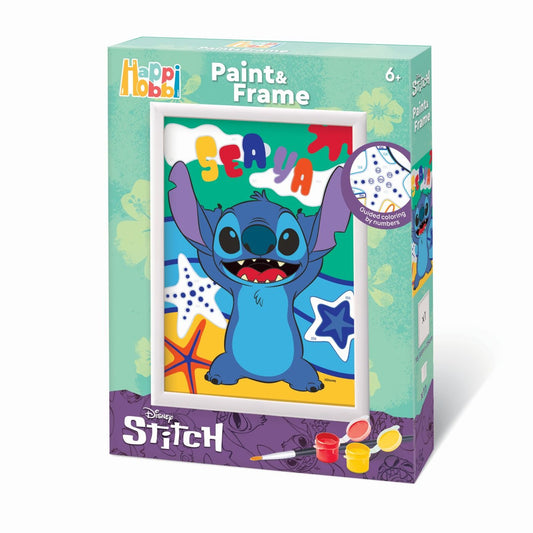 Picteaza si inrameaza Disney Stitch - Publisol.ro