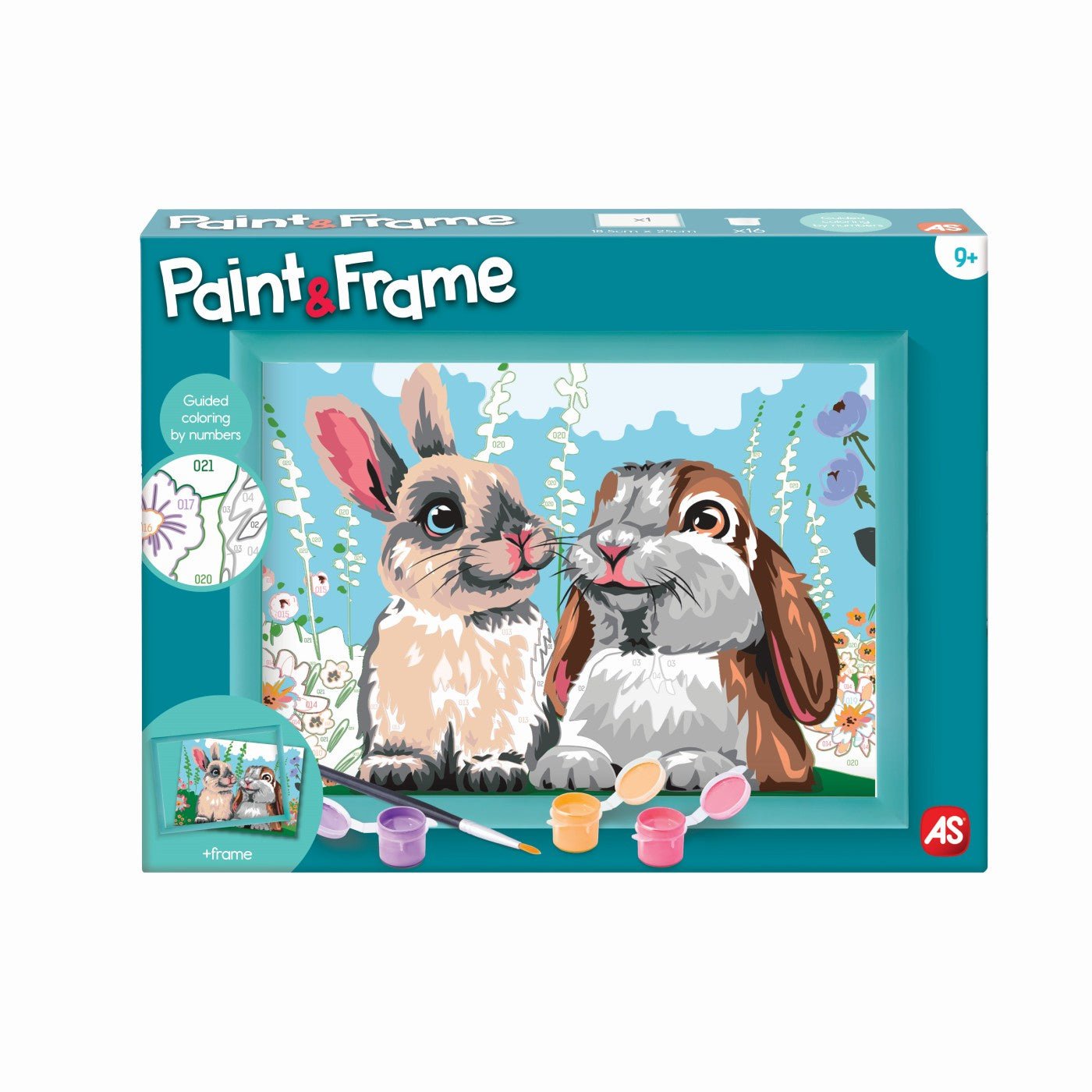 Picteaza si inrameaza iepurasii draguti - Publisol.ro