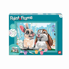 Picteaza si inrameaza iepurasii draguti - Publisol.ro