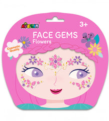 Pietre stralucitoare pentru fata - Flori - Avenir