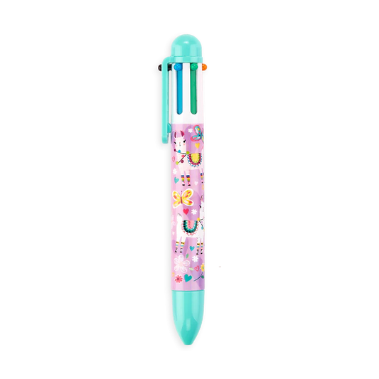 Pix multicolor cu 6 culori si mecanism retractabil Funtastic Friends - Ooly