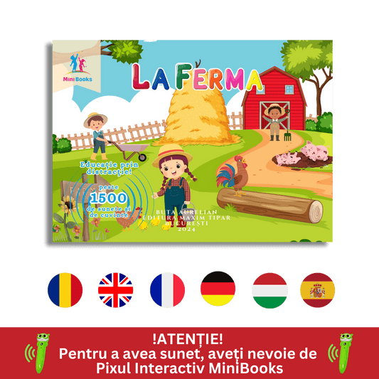 Pixul Vorbitor MiniBooks – Magia Sunetelor - Publisol.ro