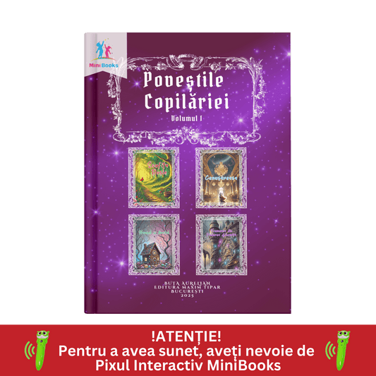 Pixul Vorbitor MiniBooks – Magia Sunetelor - Publisol.ro