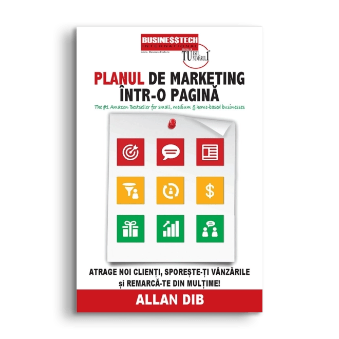 Planul de marketing intr - o pagina, de Allan Dib - Publisol.ro