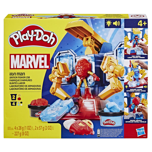 Play doh iron man laboratorul de armura, Hasbro - Publisol.ro