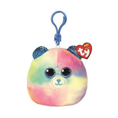 Plus breloc TY 8.5 cm squishy beanies hope ursuletul pastel - Publisol.ro