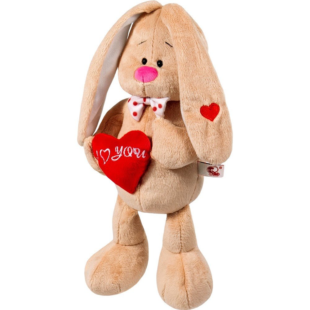 Plus iepuras cu inima 35 cm - Publisol.ro