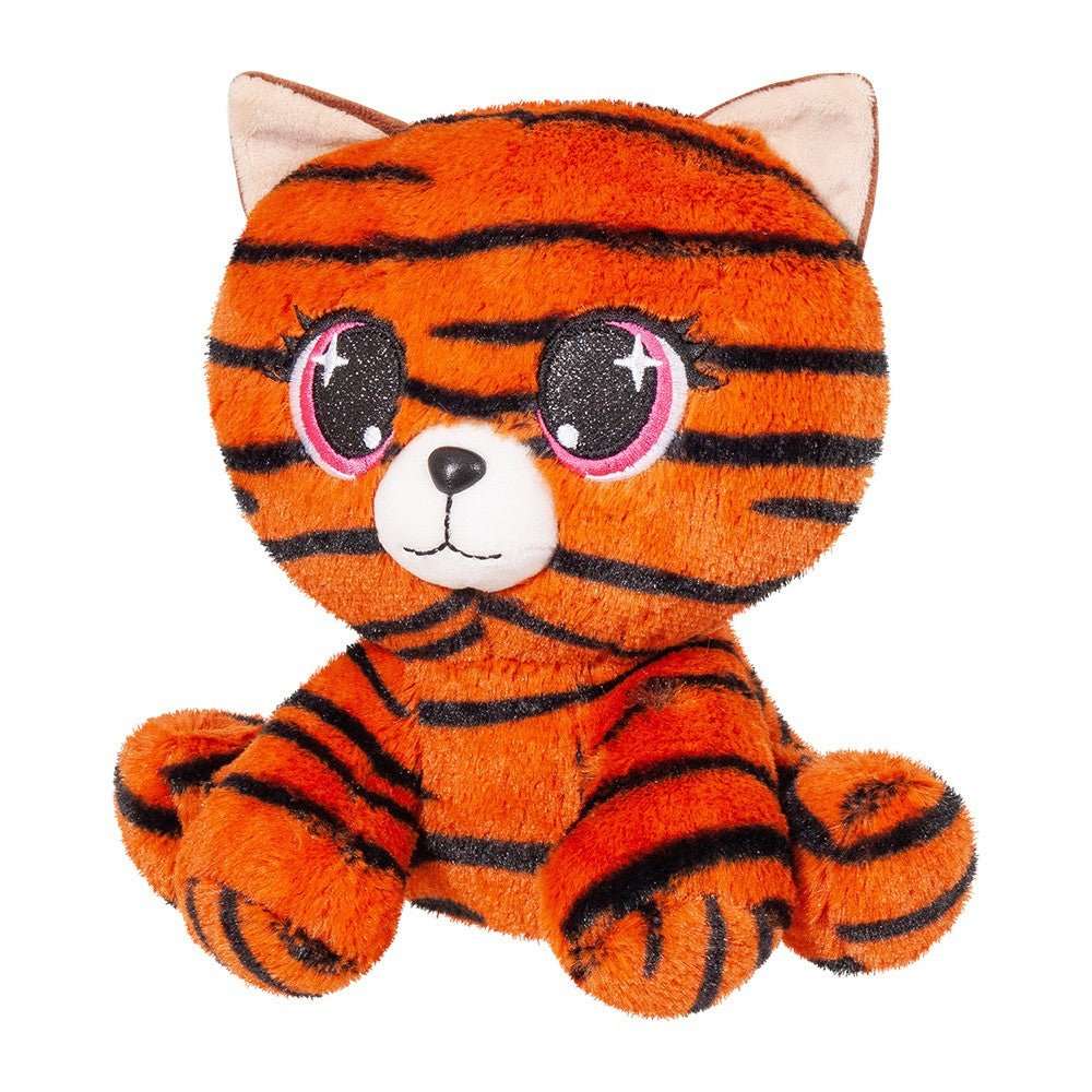 Plus pisica cu imprimeu tigru 25 cm - Publisol.ro