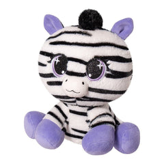 Plus pisica imprimeu zebra mov lula 25 cm - Publisol.ro