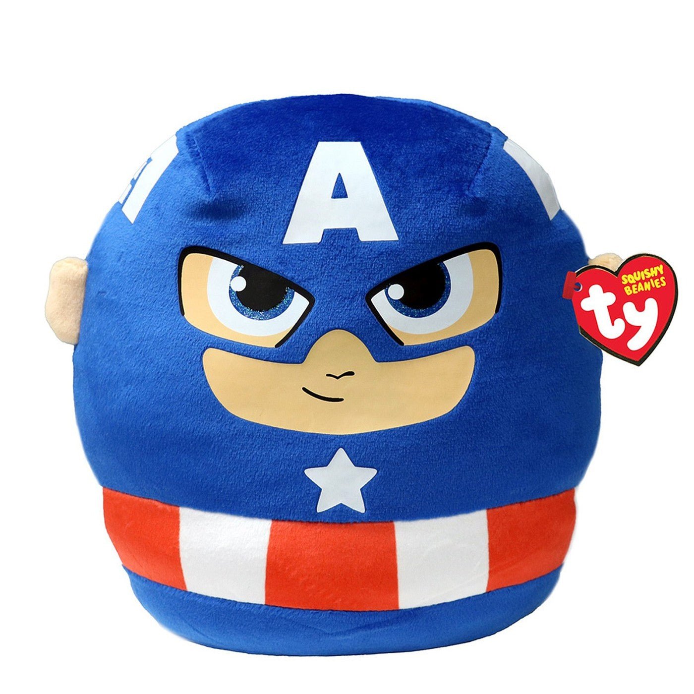 Plus TY squishy beanies Marvel Captain america 30 cm - Publisol.ro