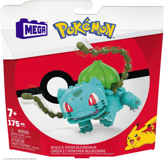 Pokemon mega construx set de constructie bulbasaur, Mattel - Publisol.ro