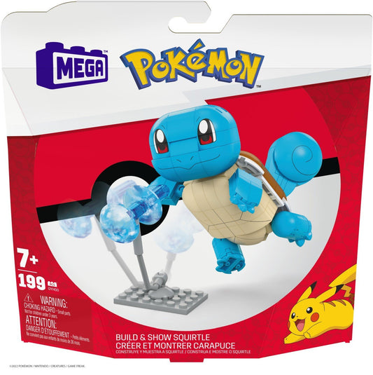 Pokemon mega construx set de constructie squirtle , Mattel - Publisol.ro