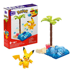 Pokemon mega set de constructie plaja lui pikachu - Publisol.ro