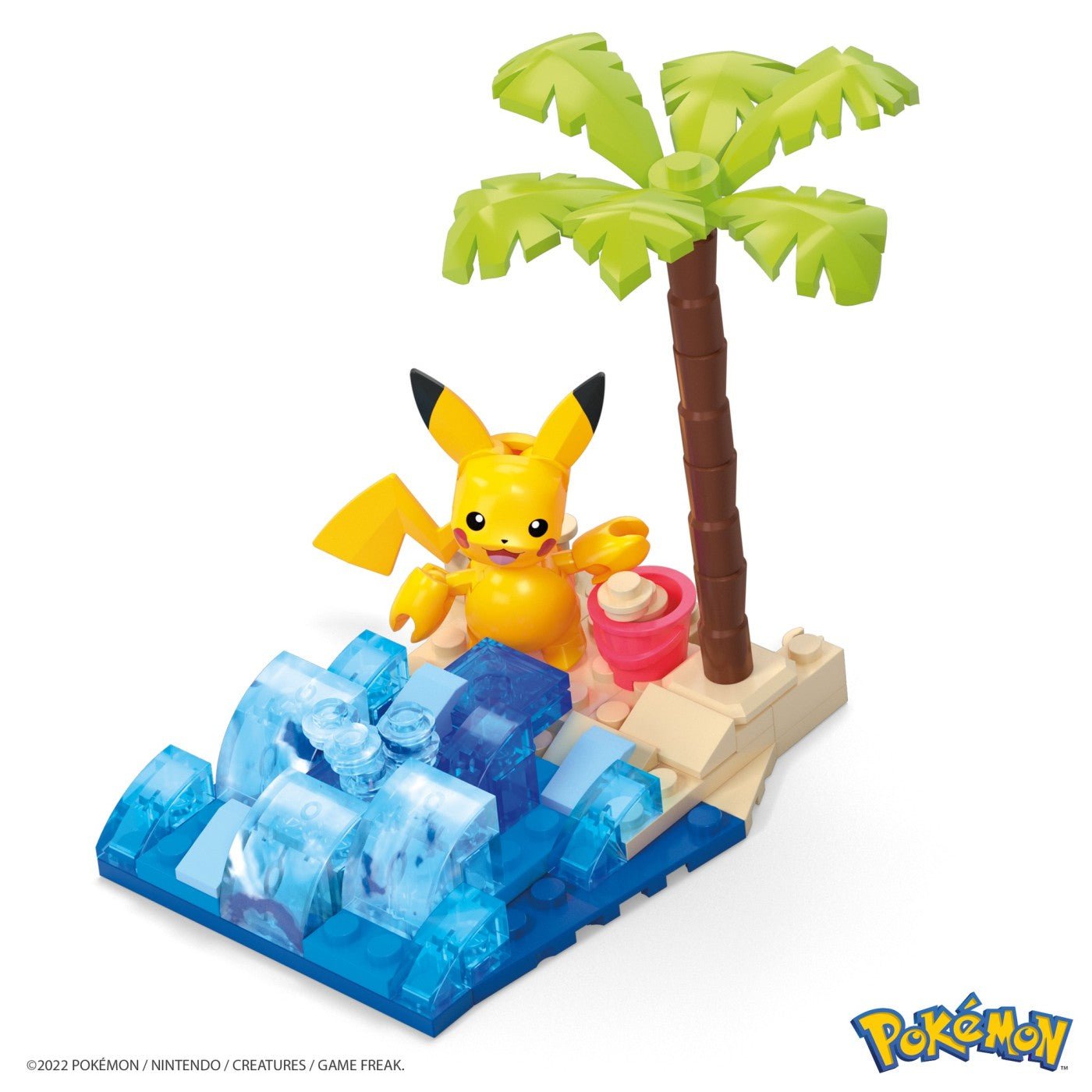 Pokemon mega set de constructie plaja lui pikachu - Publisol.ro