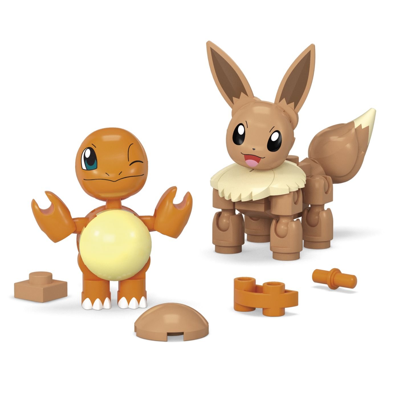 Pokemon mega set doua bile charmander si eevee 40 piese - Publisol.ro