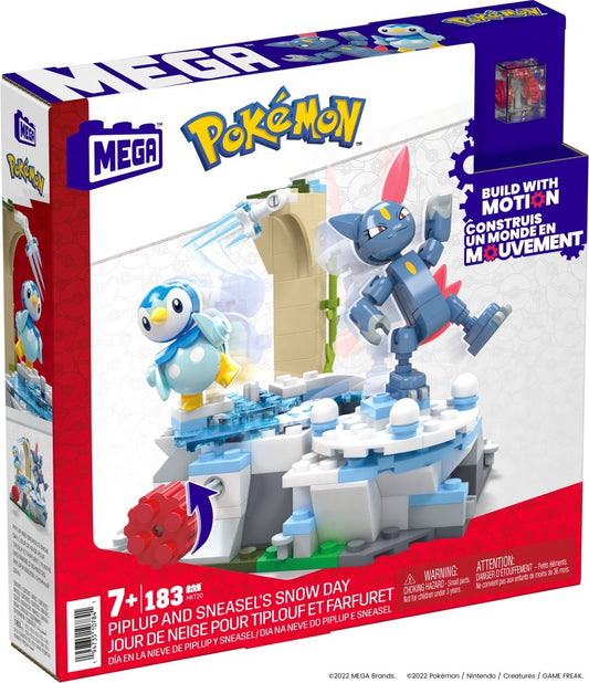 Pokemon mega ziua cu zapada a lui piplup si sneasel, Mattel - Publisol.ro