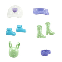 Polly pocket set 2 papusi si accesorii 27 piese - Publisol.ro