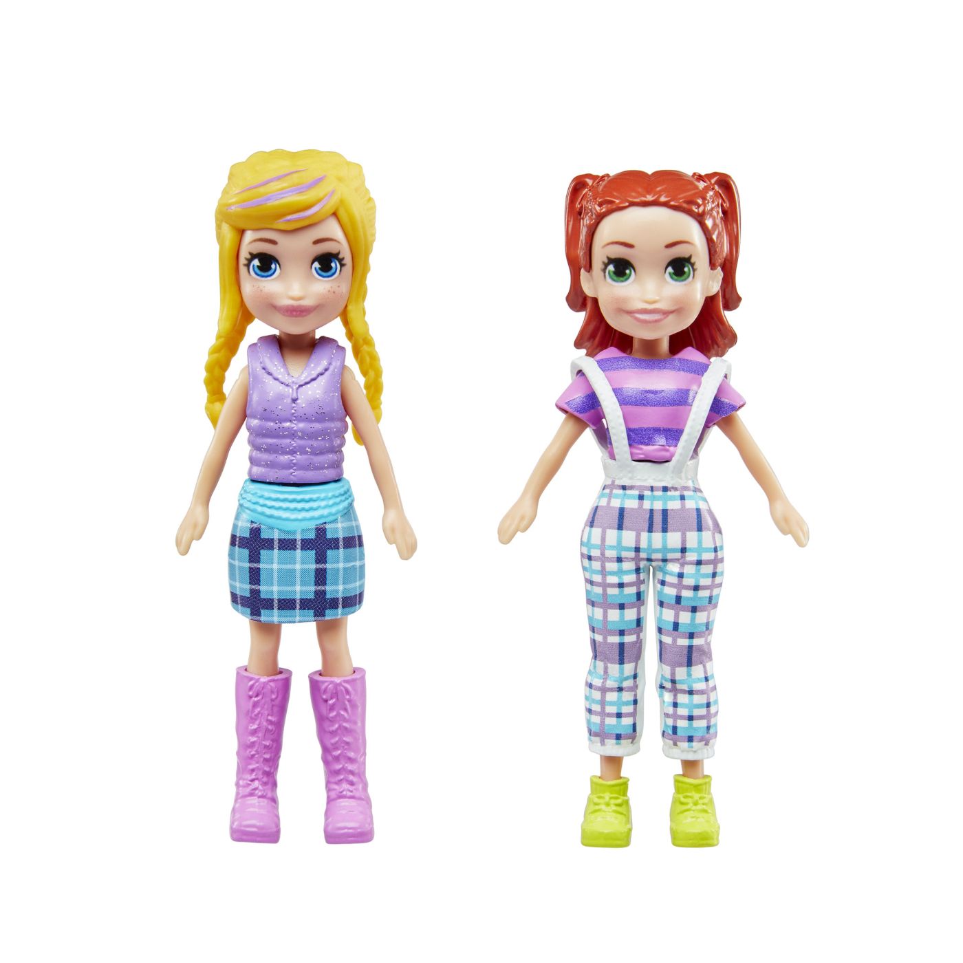 Polly pocket set 2 papusi si accesorii 27 piese - Publisol.ro