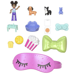 Polly pocket set gentuta animalut catelus in pijama cu accesorii - Publisol.ro