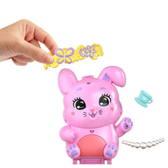 Polly pocket set gentuta animalut iepuras la petRCere cu accesorii - Publisol.ro