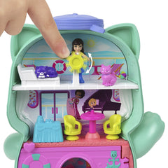 Polly pocket set gentuta animalut pisicuta marinar cu accesorii - Publisol.ro