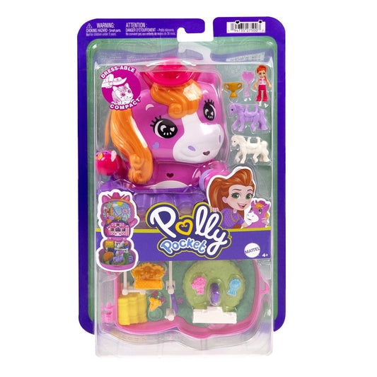 Polly pocket set gentuta animalut ponei la rodeo cu accesorii - Publisol.ro