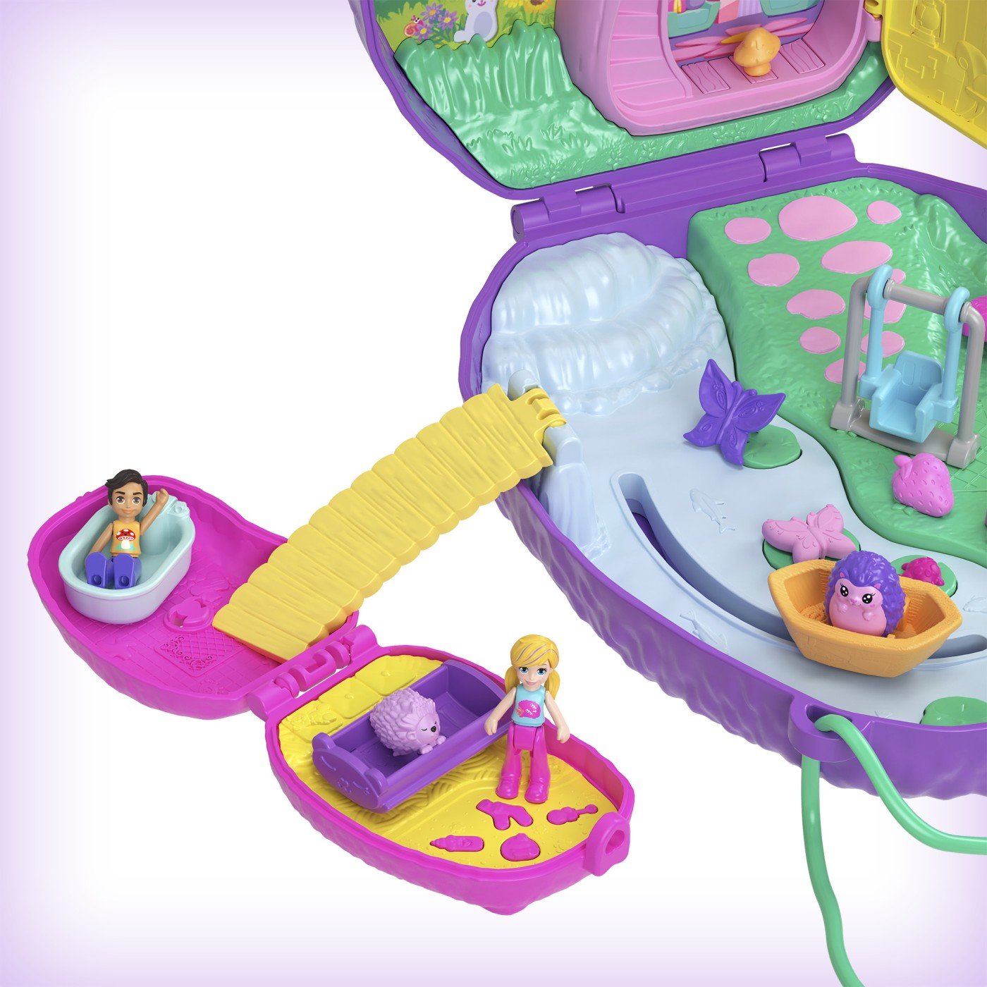 Polly pocket set gentuta ariciul mama si puiul - Publisol.ro
