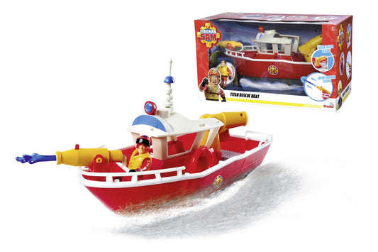 Pompierul Sam barca de salvare titan cu figurina Sam si accesorii - Publisol.ro