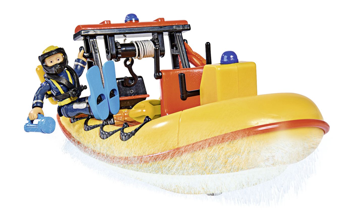 Pompierul Sam barca neptun cu figurina Penny si accesorii - Publisol.ro
