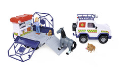 Pompierul Sam vehicul salvare animale cu figurine si remorca - Publisol.ro