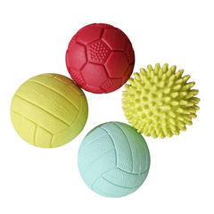 Primele mele mingi sportive - set de 4 - Gerardo Toys